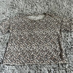 American eagle cheetah tee